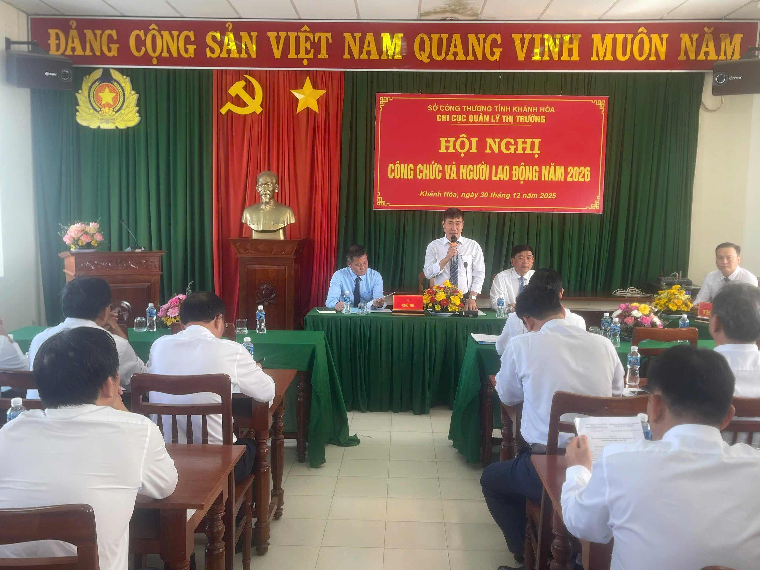 Khánh Hòa tổng kết công tác QLTT năm 2025 và triển khai nhiệm vụ công tác năm 2026